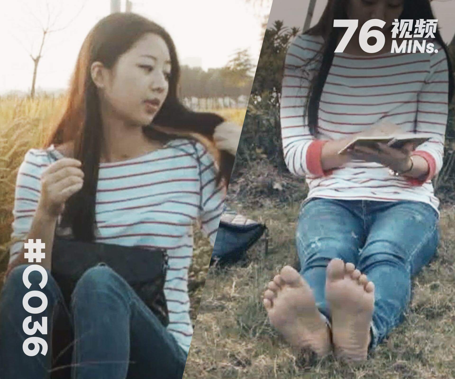 哈哈・歩きながら歌う