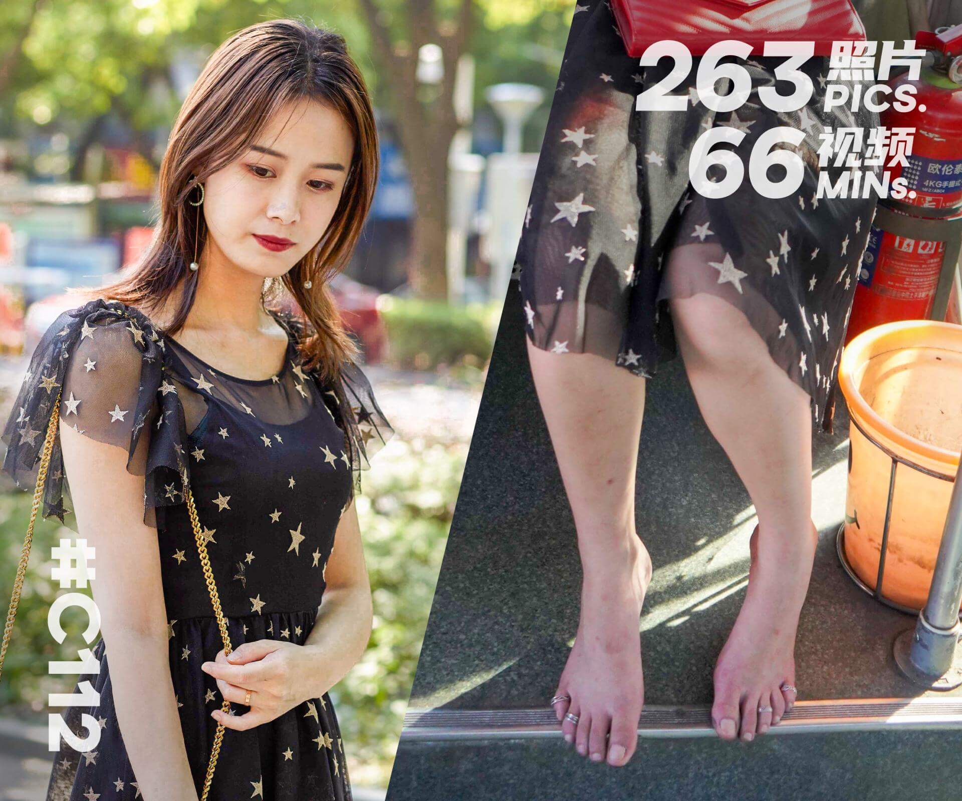 绵绵·公园赤脚后坐公交车