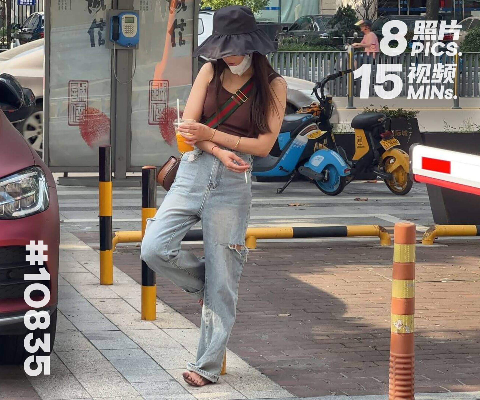 菲菲·烈日外出逛街 (四)