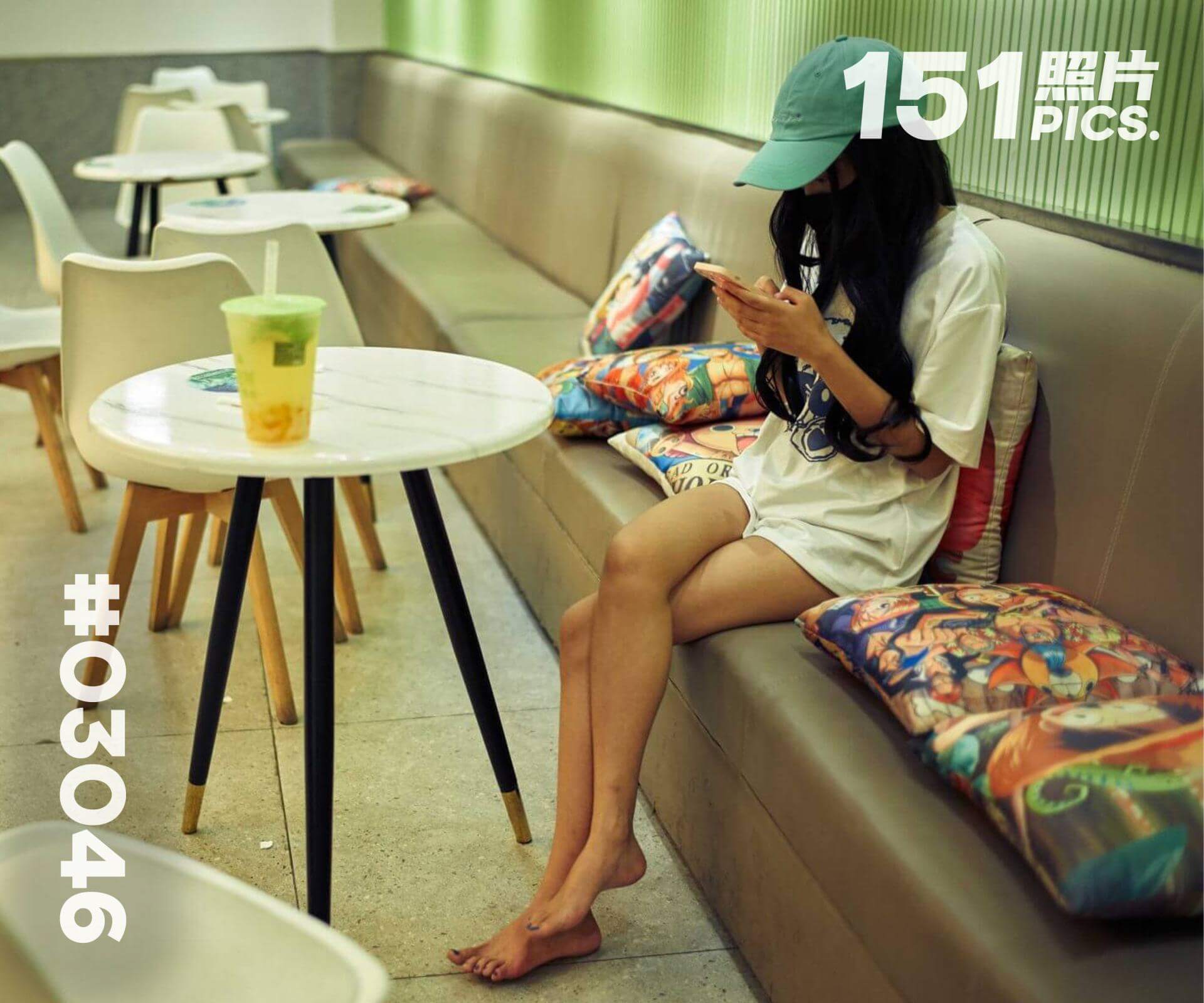 甜甜·初次尝试赤脚